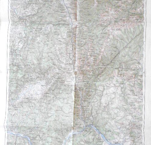 Orsova Turnu Severin Harta Orsova Donau Rumanien Landkarte 1927 Romania old map