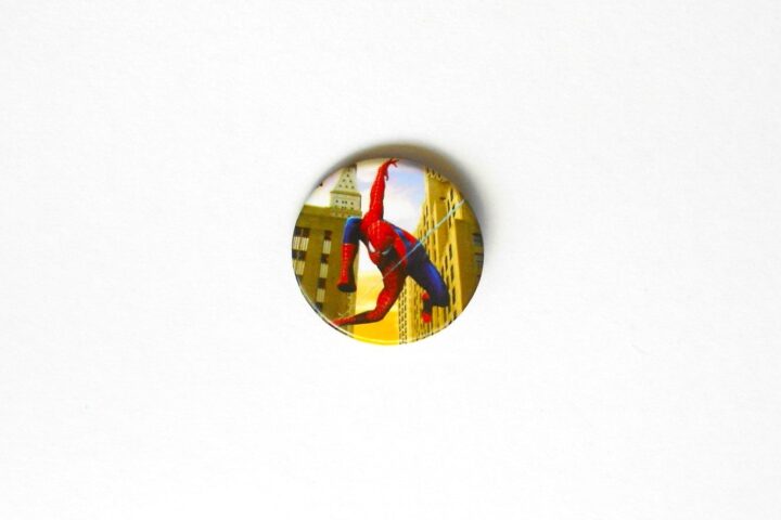 Spiderman badge