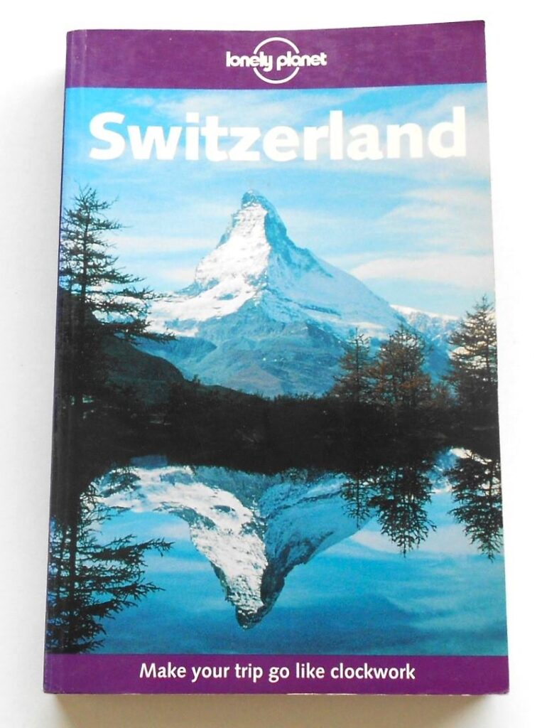 Switzerland Lonely Planet travel guide book