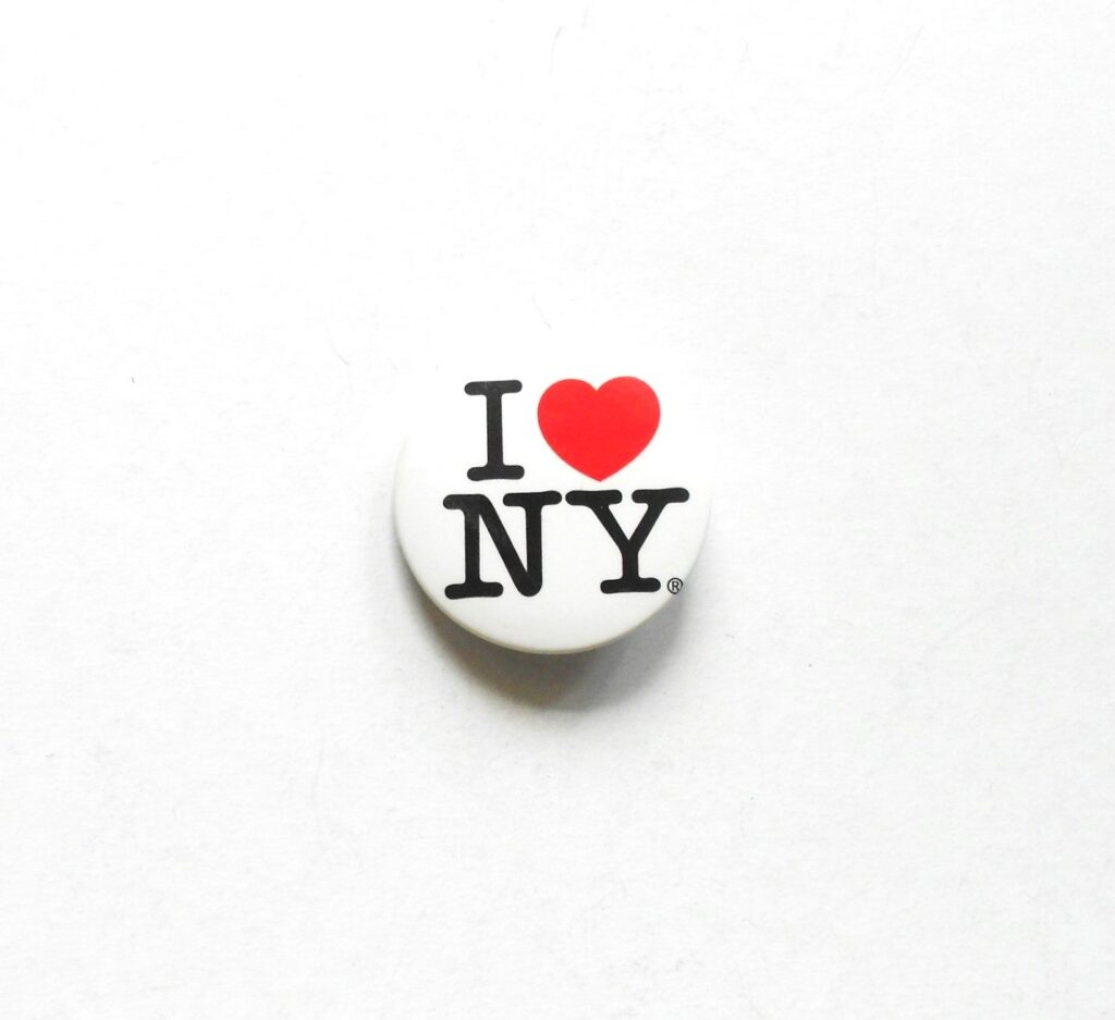 I love NY New York badge