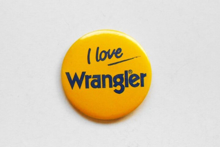 I love Wrangler badge