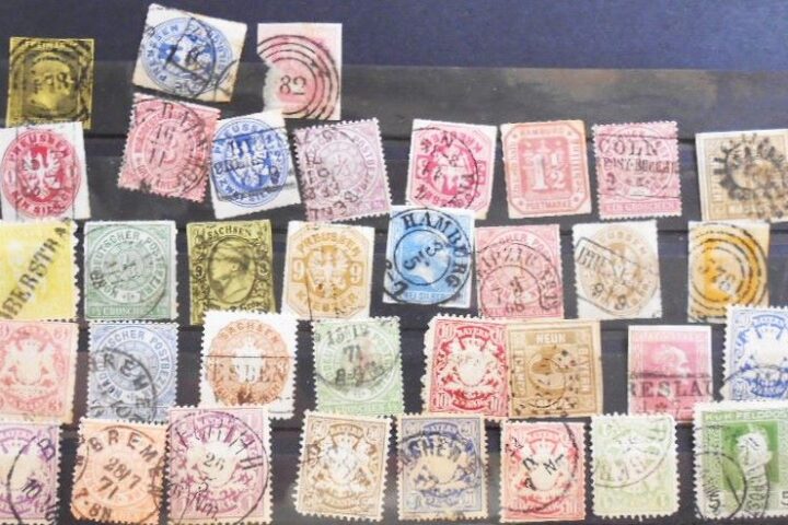 Old german stamps