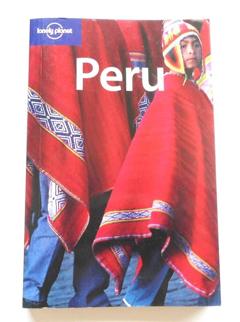 Peru Lonely Planet guide book 