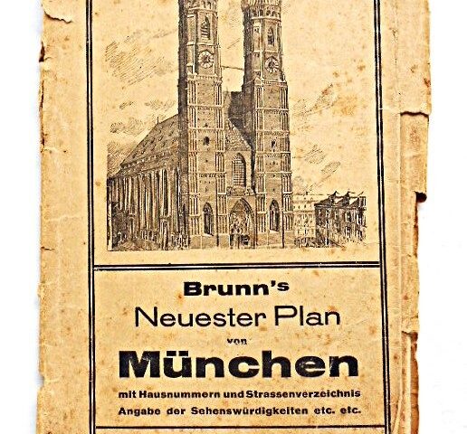 Brunn's Neuester Plan von München 1939