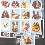 Dog matchbox label Drava Osijek