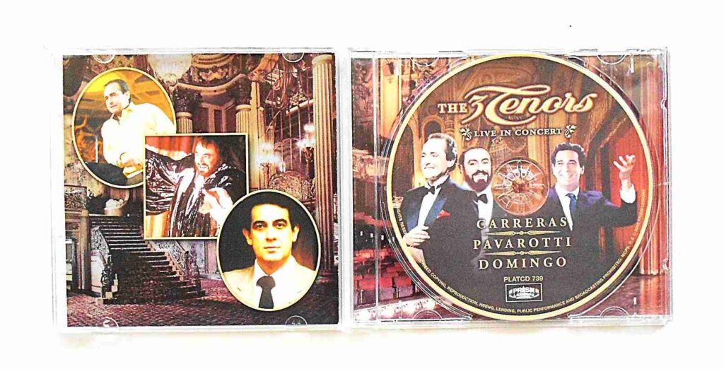 The 3 tenors live in concert CD