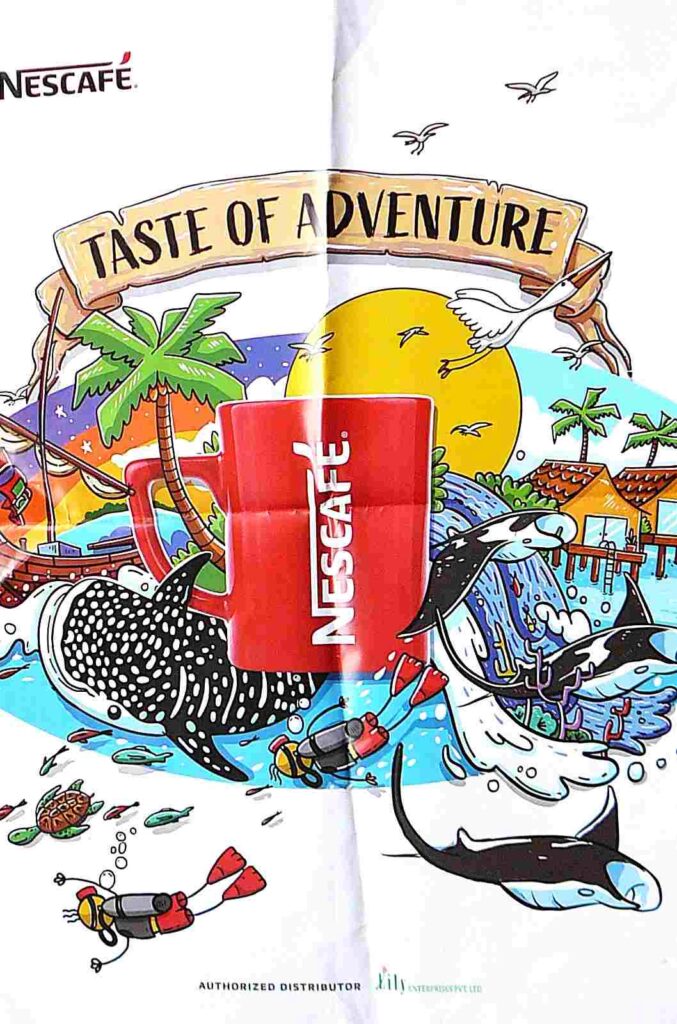 Nescafé Taste of adventure poster