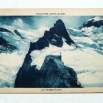 Chamonix Mont Blanc Les Grans Mulets carte postale postcard