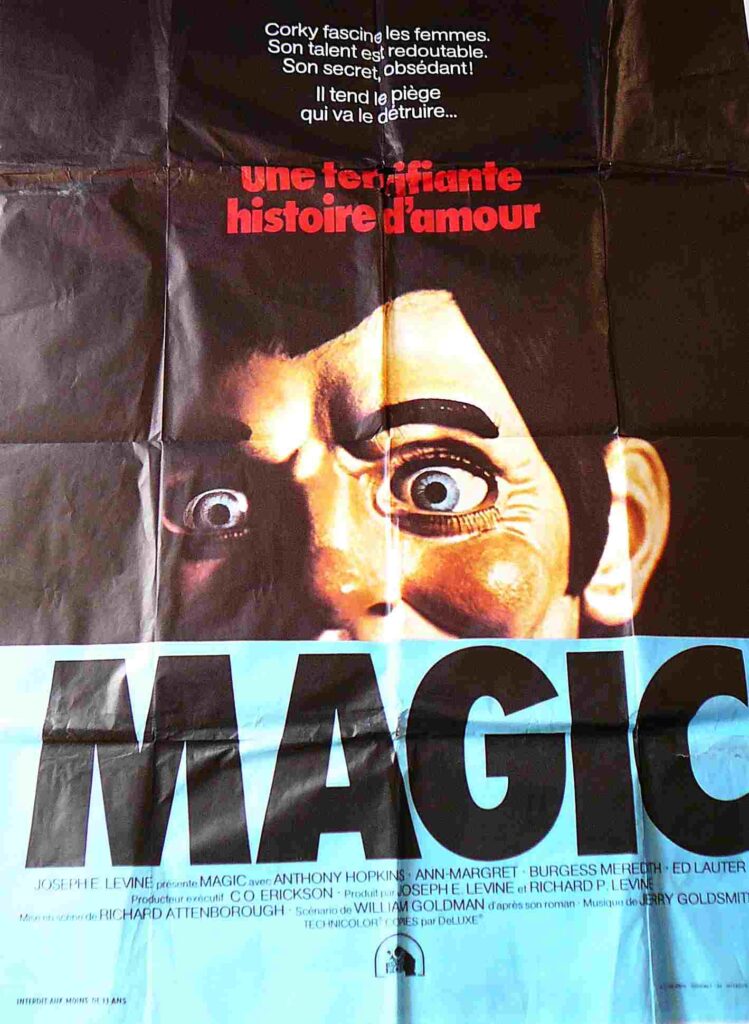 Magic film french poster Anthony Hopkins