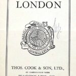 Plan of London Thos. Cook & Son LTD. in Cooperation with Wagon-Lits Co