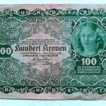 100 Hundert Kronen 1922 Wien Banknote