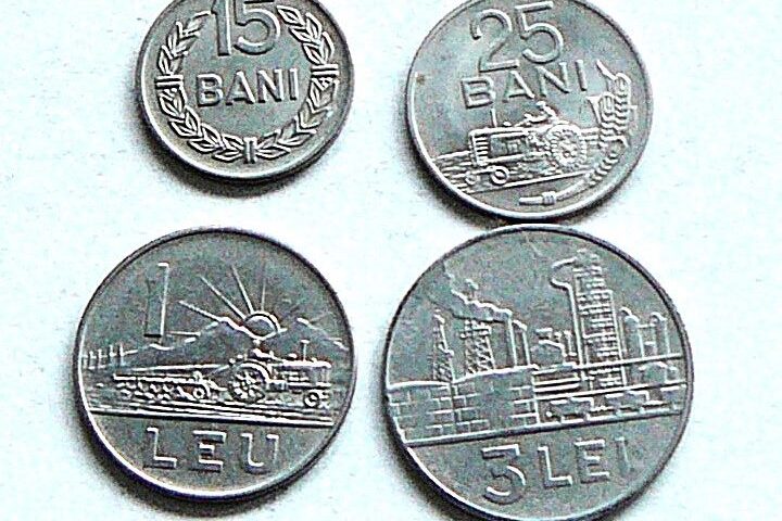 Bani Lei coin lot Romania