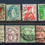 Helvetia Swiss stamp lot No1