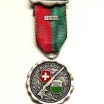 Tir Commemoratie Bretaye 1978 Distinction Switzerland shooting badge