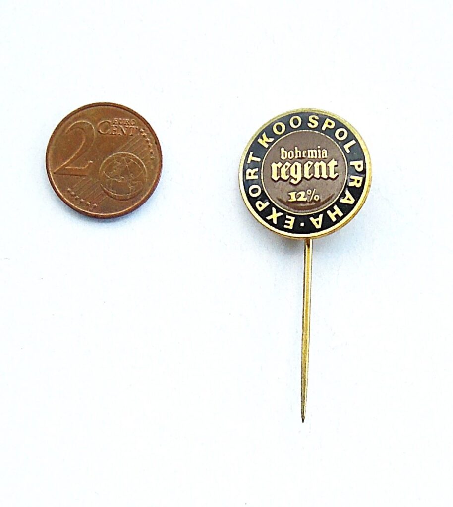 Bohemia Regent Koospol Export Praha badge pin
