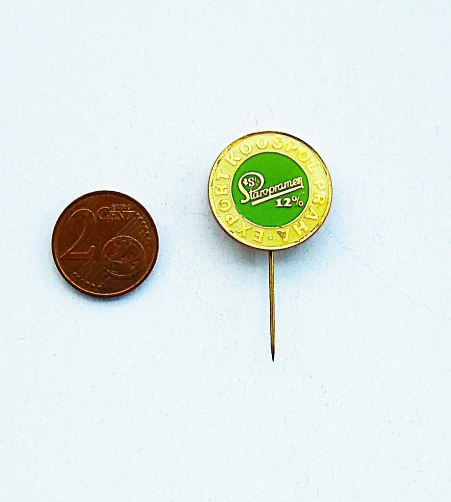 Staropramen Koospol Export Praha badge pin