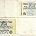 10 Zehn Millionen Mark Reichsbanknote 1923 Berlin