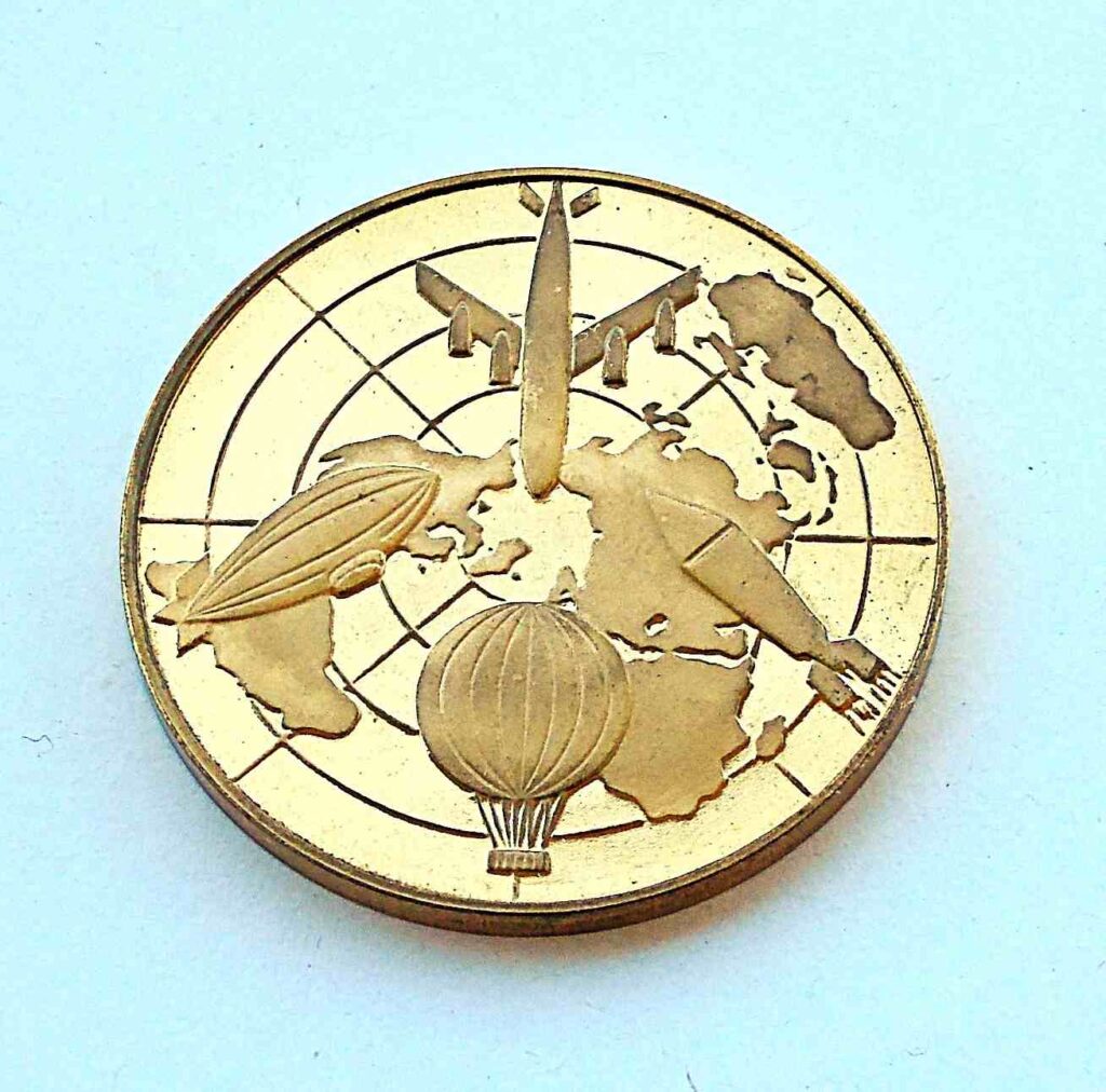 Day of Aero & Astro Philately 1967 New York Interpex medallion