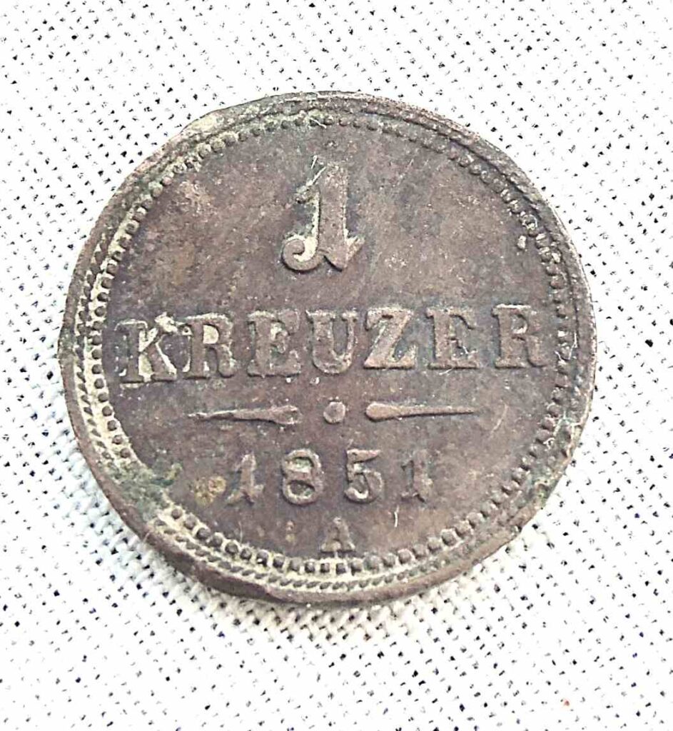 1 Kreuzer 1851
