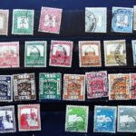 Palestine stamp lot