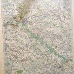 Bratislava Győr Surroundings Slovakia old map 1923