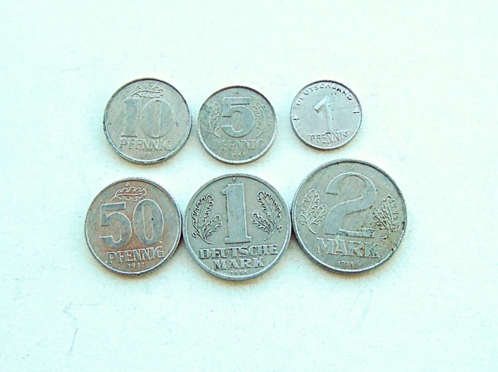 DDR coin Lot 6 pcs