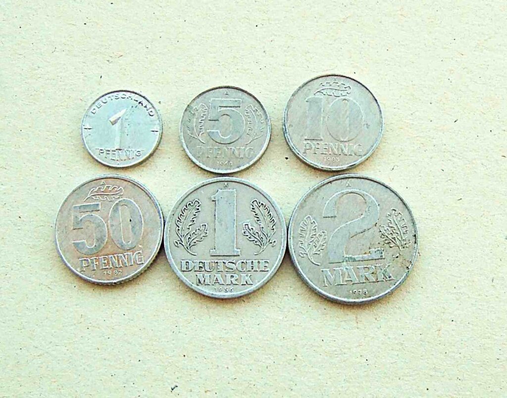 DDR coin Lot 6 pcs