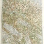 Firenze Florence Surroundings Italy old map 1909