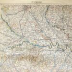 Milan Mailand surroundings Italy old map 1912