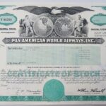 Pan Am Capital stock 1979 share USA