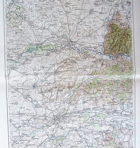 Timisoara Judetul Arad Romania old map 1918