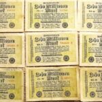 10 Zehn Millionen Mark Reichsbanknote 1923 Berlin Lot