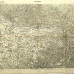 Baia Mare Nagybánya Romania old map 1887