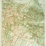 Burgas Sozopol surroundings Bulgaria old map 1914