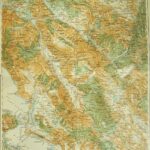 Korfu Albania old map 1914