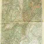 Orsova Turnu Severin Danube Romania old map 1913