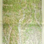 Râmnicu Vâlcea surroundings Romania old map 1918