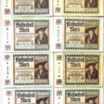 5000 Fünftausend Mark Reichsbanknote 1922 Berlin 8 pcs Lot