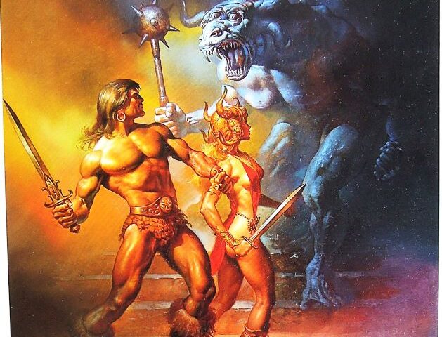 Boris Vallejo Against the Odds mini poster