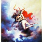Boris Vallejo Full Moon mini poster