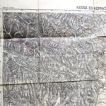 Kosice surrondings Slovakia old map 1939