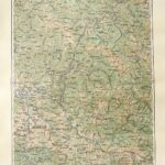 Sighetu Marmației surroundings Romania old map 1918