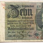 10 Zehn Reichsmark Reichsbanknote 1929 Berlin