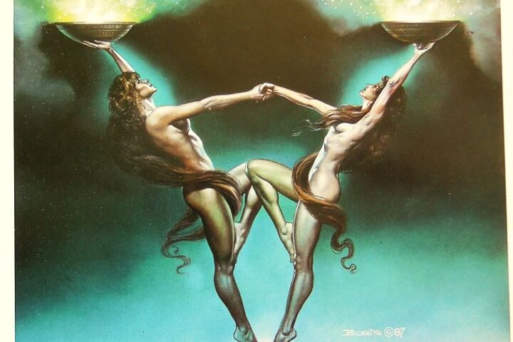 Boris Vallejo Libra mini poster