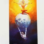 Boris Vallejo The Sun and the Moon mini poster