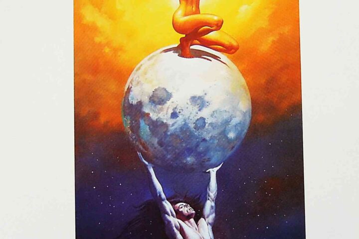 Boris Vallejo The Sun and the Moon mini poster