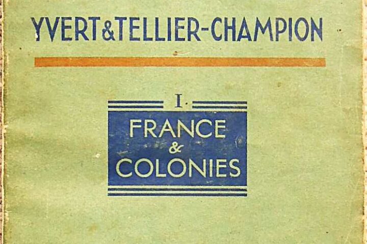 Catalogue De Timbres Poste France & Colonies 1954