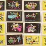 Russian dance matchbox label Lot No 2